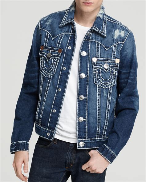 replica mens true religion jacket|true religion denim jacket.